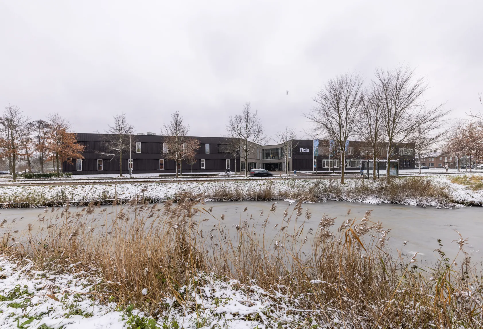 Firda Leeuwarden Egelantierstraat sneeuw