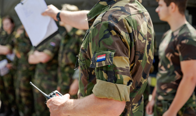 Aankomend onderofficier grondoptreden Korps Mariniers