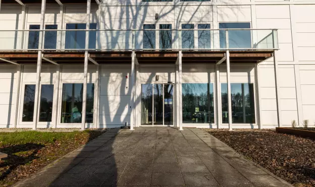 Ingang Firda locatie Drachten, Nij Smellinghe