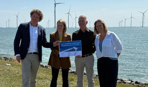 Onderteking Keuzedeel WInd