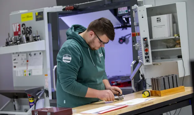 Thomas Briggeman in actie