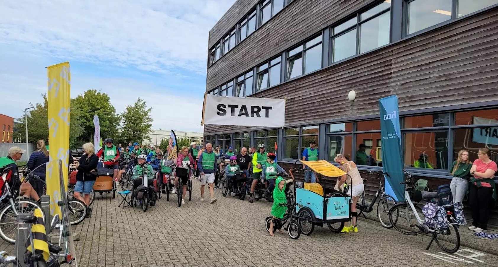 Een tocht, elf steden en onbeperkte kracht; Firda levert bijdrage aan Onbeperkte Elfstedentocht