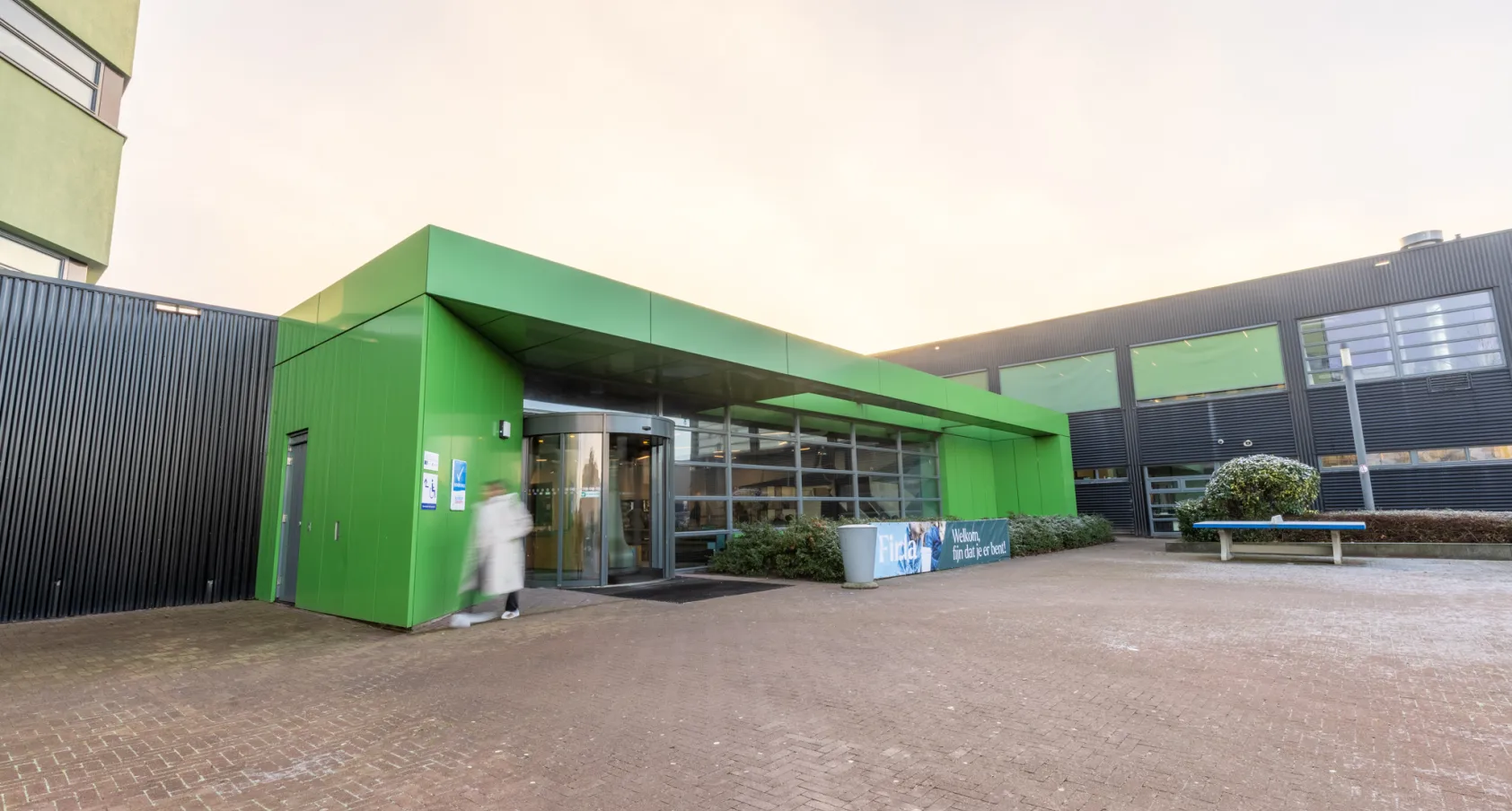 Voordeur Firda locatie Leeuwarden, Anne Wadmanwei