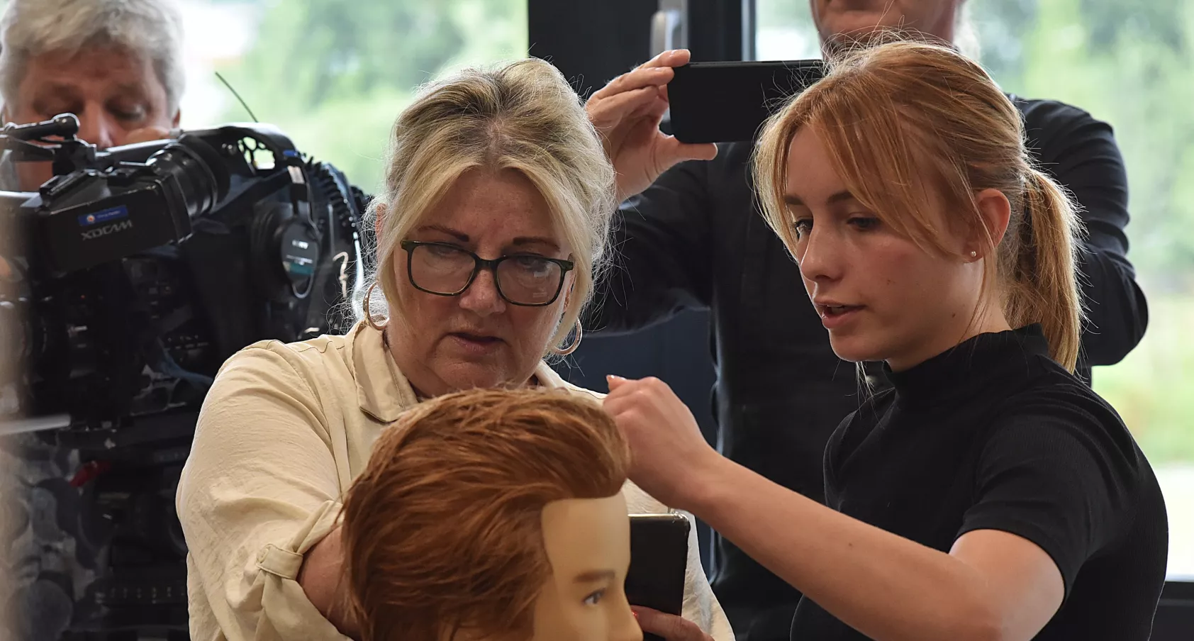 Kapster Anouk traint een hele zomer door voor Worldskills