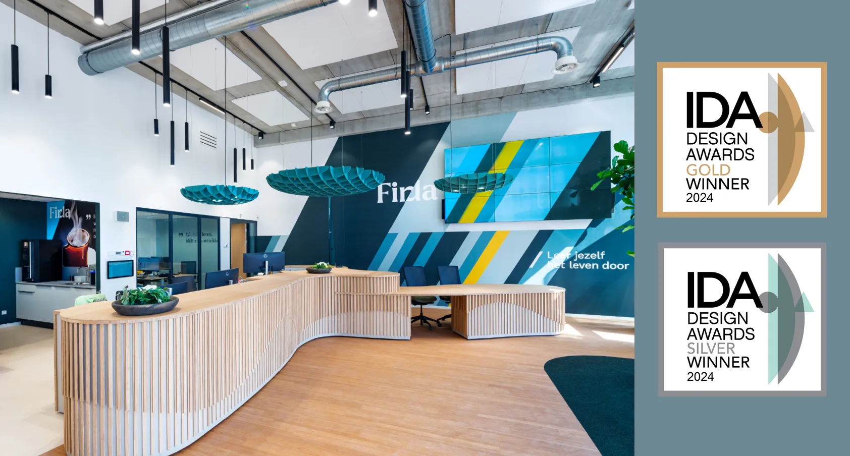 Ontwerpen Total Design voor Firda internationaal in de prijzen