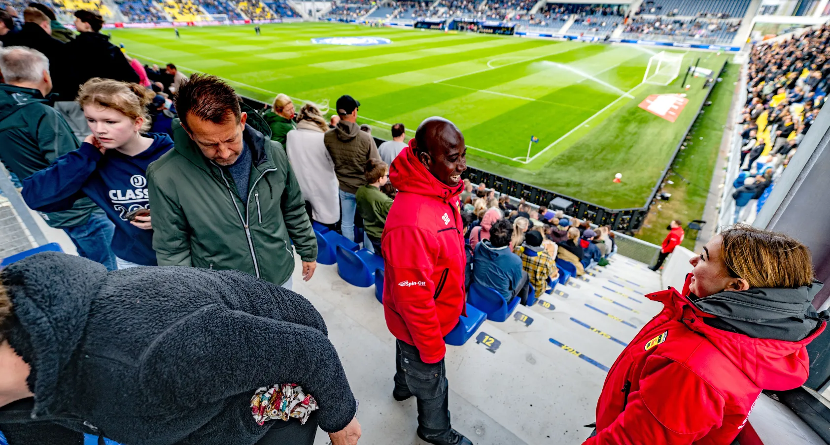 Even geen school, maar volop stadion bij wedstrijd van Cambuur
