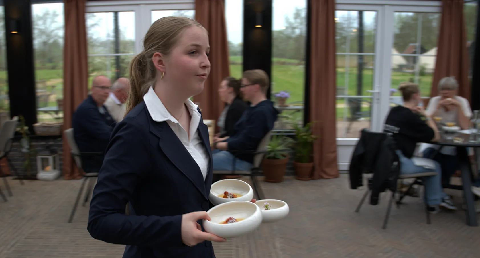 Bijzondere gerechten van heel Hollandse ingrediënten door studenten Firda Sneek