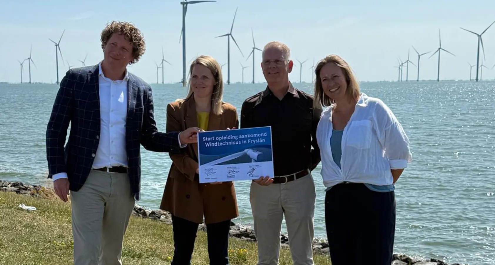 Onderteking Keuzedeel WInd