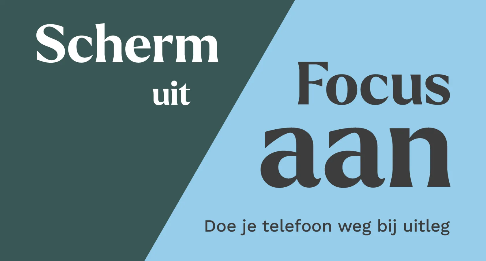 Telefoon weg bij uitleg