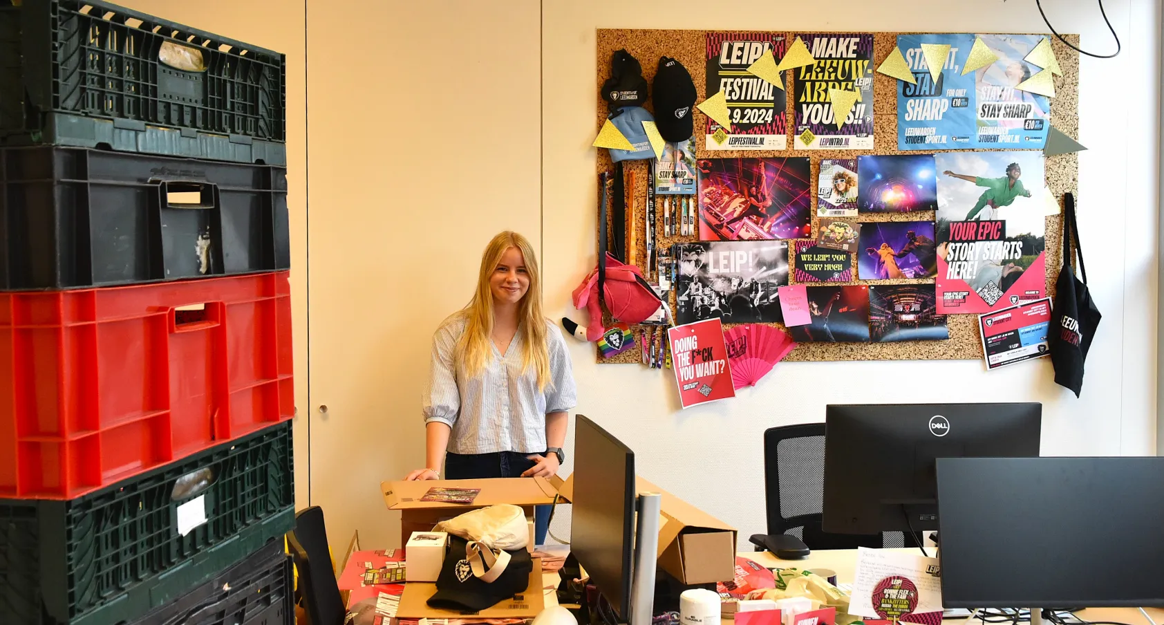 Studente Loïs in bestuur LEIP